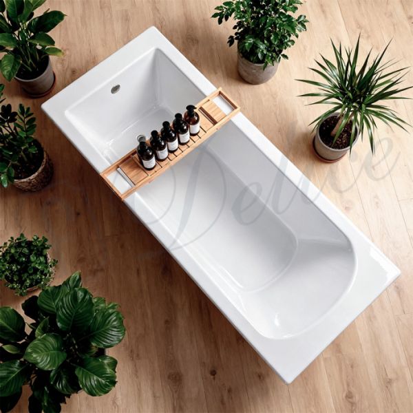 Ванна из литьевого мрамора Delice Scandi DLR330032-G 190x80 глянцевая