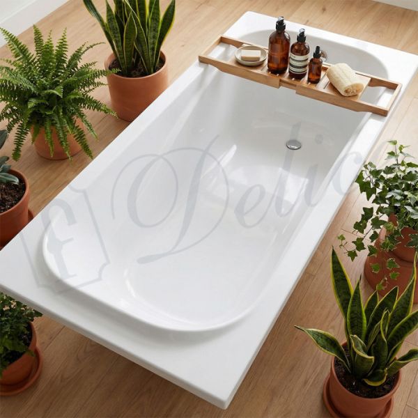 Ванна из литьевого мрамора Delice Triumph DLR330011-M 170x75 матовая