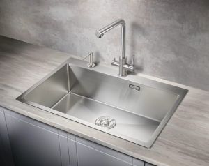 Мойка для кухни Milacio Denia 75 Steel MC.77500 нержавеющая сталь