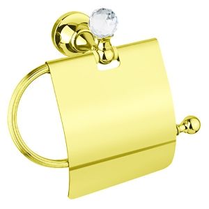 Держатель для туалетной бумаги, золото Cezares OLIMP-TRH-03/24-Sw