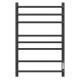 Полотенцесушитель электрический Point Сатурн PN90858B 50x80 см  черный