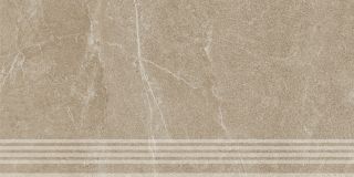 Керамогранит Kerama Marazzi KM6060G0501RGRF Ступень фронтальная Эстерель серый светлый матовый обрезной 30x60x0,9