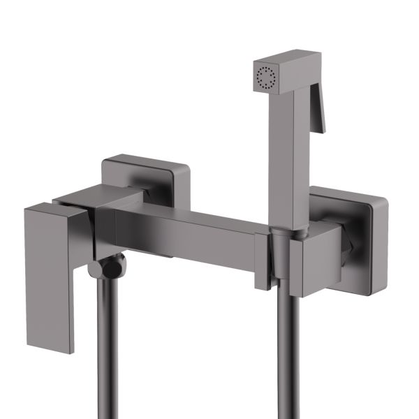 Гигиенический душ со смесителем Splenka S98.51.07 серый