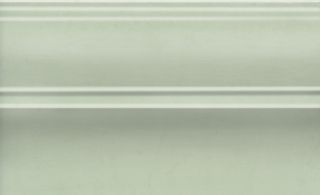 Плинтус Kerama Marazzi FMB027 Левада зеленый светлый глянцевый 25x15x1,5