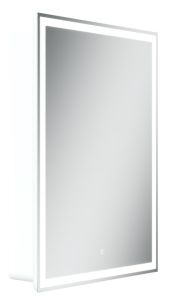 Зеркальный шкаф с подсветкой Sancos Diva DI600 60см белый