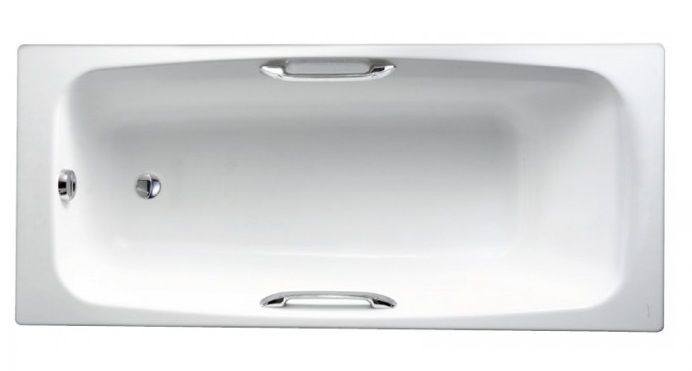 Чугунная ванна Jacob Delafon DIAPASON E2926-00 с отверстиями для ручек 170x75