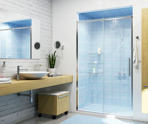 Душевая дверь Wasserkraft Dinkel 58R30 130x200 см