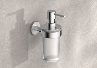 Диспенсер с держателем ABBER Pol 316 AA195A9BST брашированная сталь