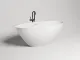 Ванна из искусственного камня Salini Diva S-Stone 102221MRH 178x85см RAL снаружи