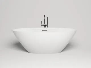 Ванна из искусственного камня Salini Diva S-Stone 102221M 178x85см белый матовый Ванна из искусственного камня Salini Diva S-Stone 102221M 178x85см белый матовый