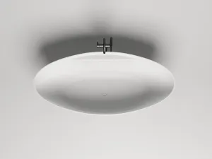 Ванна из искусственного камня Salini Diva S-Stone 102221M 178x85см белый матовый