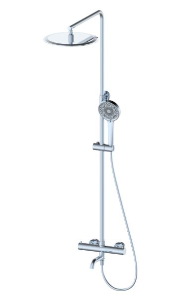 Душевая стойка Wonzon & Woghand WW-88739903-CR с термостатом хром