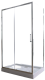 Душевой уголок Cerutti SPA GLORIA120 120x80см хром