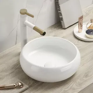 Донный клапан с керамическим верхом Comforty DK-01 белый Донный клапан с керамическим верхом Comforty DK-01 белый