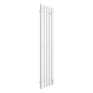 Полотенцесушитель электрический APEXTERMO Delta DL10113WM 1100x180 с крючками белый матовый