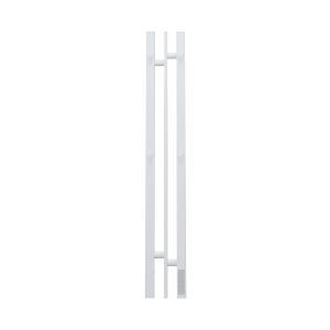Полотенцесушитель электрический APEXTERMO Delta DL10181WM 800x100 с крючками белый матовый