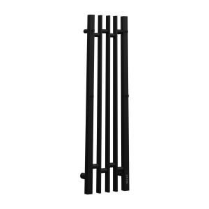 Полотенцесушитель электрический APEXTERMO Delta DL10183BM 800x180 с крючками черный матовый