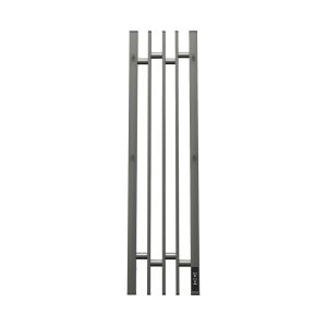 Полотенцесушитель электрический APEXTERMO Delta DL10183GF 800x180 с крючками графит металлик