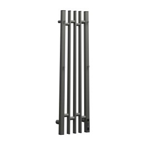 Полотенцесушитель электрический APEXTERMO Delta DL10183GF 800x180 с крючками графит металлик