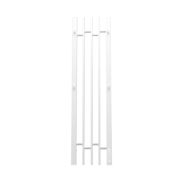 Полотенцесушитель электрический APEXTERMO Delta DL10183WM 800x180 с крючками белый матовый