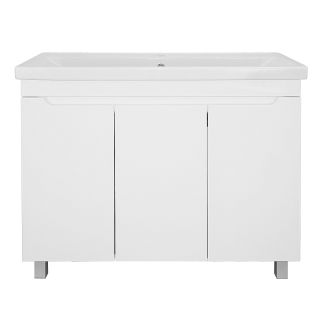 Тумба с раковиной Azario Kantri CS00097260 100 см белый глянец