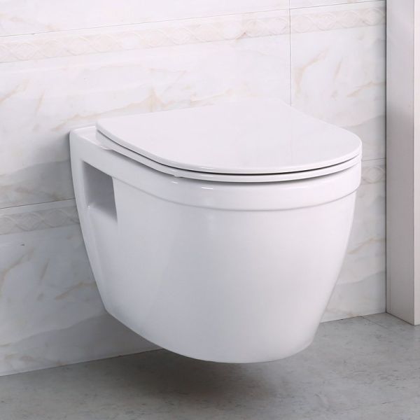 Унитаз подвесной BelBagno Loto BB070CHR/SC с сиденьем
