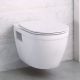 Унитаз подвесной BelBagno Loto BB070CHR/SC с сиденьем