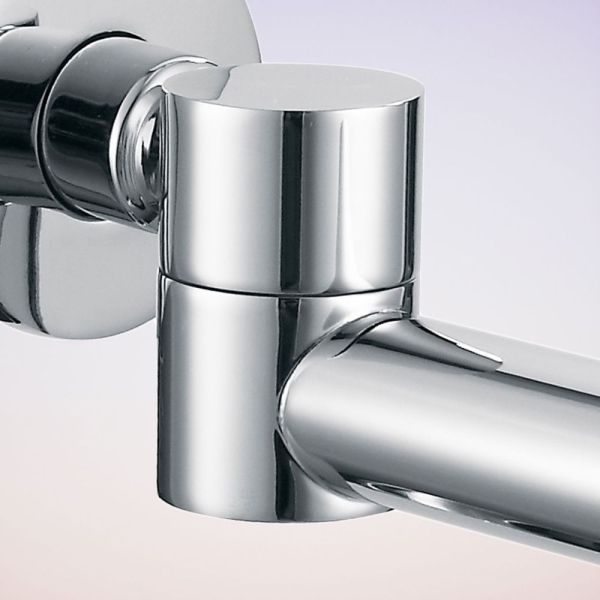 Поворотный излив Swedbe Platta 5513 хром