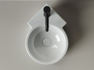 Подвесная раковина Ceramica Nova Element CN5019 31см белый Подвесная раковина Ceramica Nova Element CN5019 31см белый