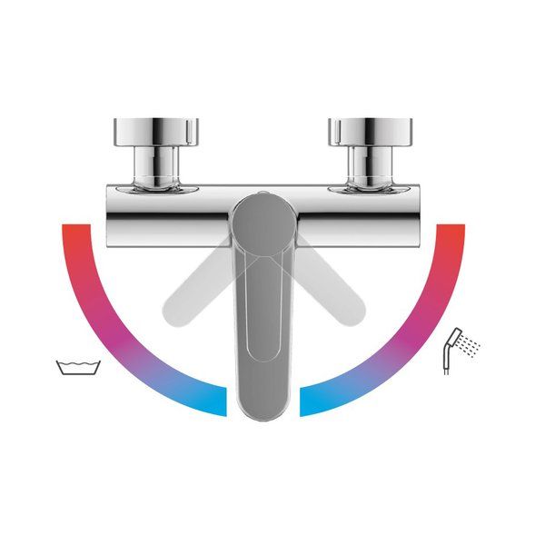 Смеситель для ванны Ravak Espirit  X070197 ES 021.00CR.O1 ХРОМ