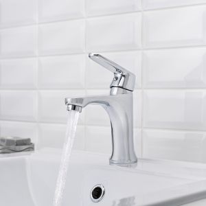 Смеситель для раковины РМС SL123-001F хром
