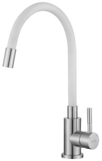 Смеситель для кухни ESKO Snake K44 W белый Смеситель для кухни ESKO Snake K44 W белый