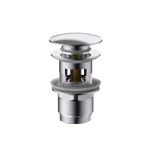 Донный клапан Vincea DPU-1B01CH с переливом хром