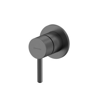 Внешняя часть смесителя на 1 потребитель WHITECROSS 2-Y1241GM оружейная сталь