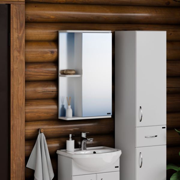 Зеркало-шкаф Санта Ника 101081 40 см правый