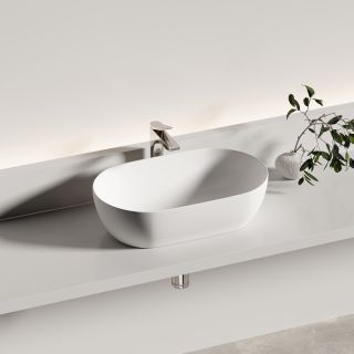 Раковина Ceramicanova Твист (Twist) CN12001MW 50 см белый матовый