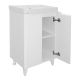 Тумба с раковиной Azario Lotos CS00094663 50 см белый глянец