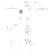 Душевой комплект Wonzon & Woghand Tor WW-88939073-RG розовое золото