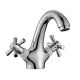 Смеситель для раковины Decoroom хром/белый DR51011-White