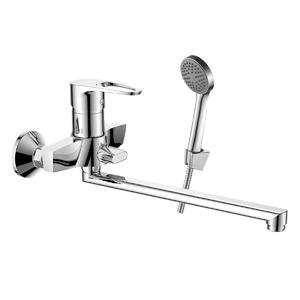 Смеситель для ванны Decoroom с ручным душем хром DR70043