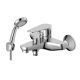 Смеситель для ванны Decoroom с ручным душем хром DR72036