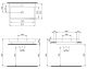 Раковина Berges Strati 182007 81см белый