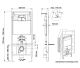 Комплект Berges 043399: инсталляция NOVUM кнопка L3 хром глянцевый унитаз Sigma Rimless сидение дюропласт быстросъём