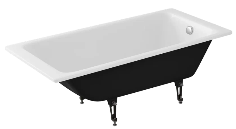 Ванна чугунная Delice Parallel DLR 220503 150x70см белый