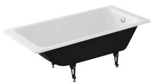 Ванна чугунная Delice Parallel DLR 220504 160x70см белый