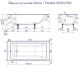 Ванна чугунная Delice Parallel DLR 220503 150x70см белый