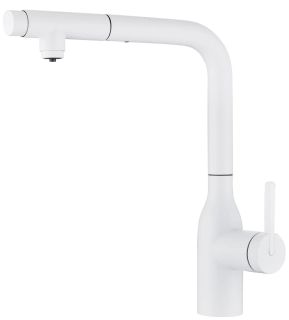 Смеситель для кухни Paulmark Viper Vi213105-431 белый матовый Смеситель для кухни Paulmark Viper Vi213105-431 белый матовый