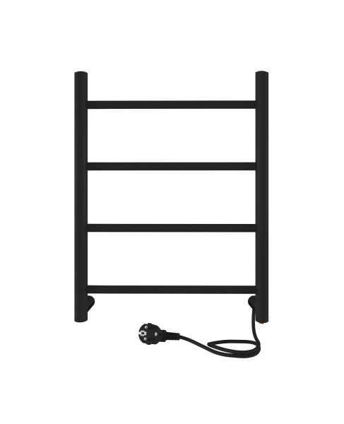 Полотенцесушитель электрический Indigo Line LСLE50-40BRR 50x40 см чёрный муар