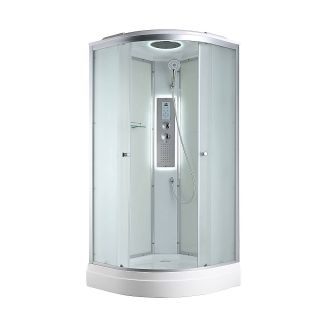 Душевая кабина Avacan C2090LED 90x90 см хром