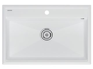Мойка кухонная Paulmark Stepia PM117551-WH белый Мойка кухонная Paulmark Stepia PM117551-WH белый